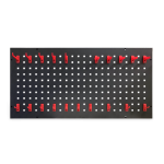Фото 2 Настенная панель для различных инструментов 900х450 мм