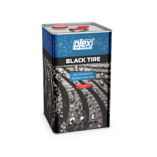 Фото Plex Black Tire чернение резины 5 л