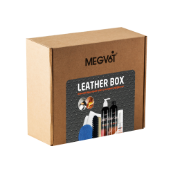 Фото Megvit Leather Box набор для ухода за кожаными изделиями