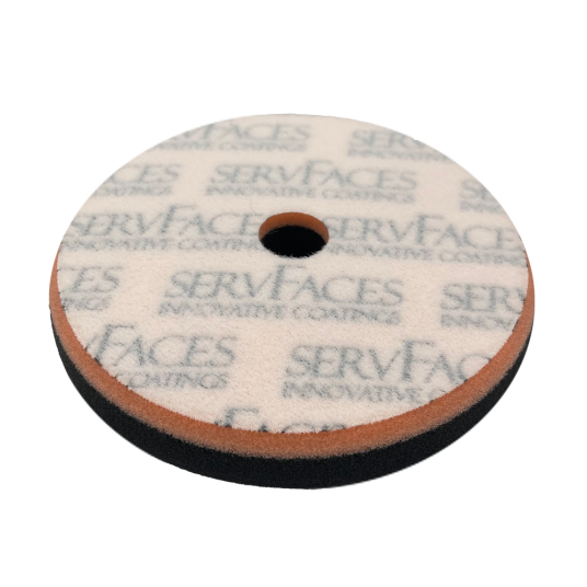 Фото ServFaces Polierschwamm V4 полировальный мягкий круг 160 мм (оранжевый)