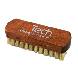 Фото LeTech Leather Brush mini Premium премиальная мини щетка для чистки кожи