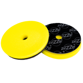 Фото ZviZZer All-Rounder поролоновый антиголограммный полировальный мягкий желтый круг 125 мм
