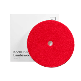 Фото Koch Chemie Lambswool-Pad short for eccentric Polishers полировальный круг из натуральной овчины 150 мм