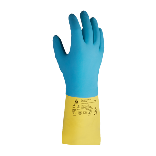 Фото Jeta Safety JNE711-10-XL перчатки из неопрена и латекса, размер XL