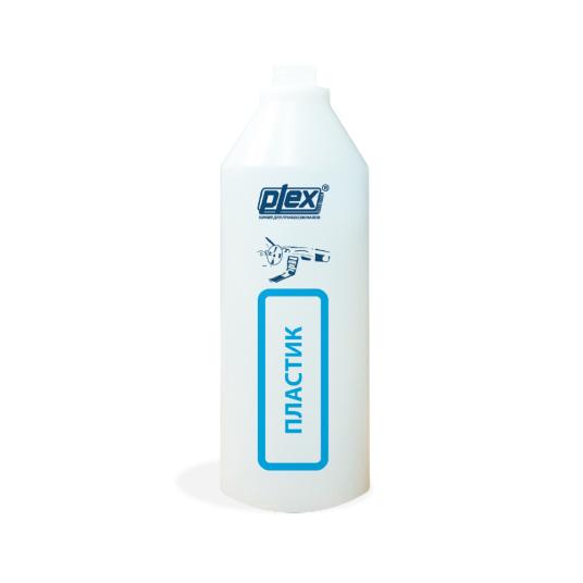 Фото Plex бутылка пластиковая с градуировкой 1 л